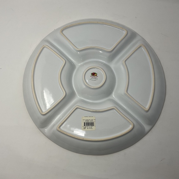 Royal Albert Old Country Roses Chip & Dip Platter (new old Stock never used) - Picture 7 of 9